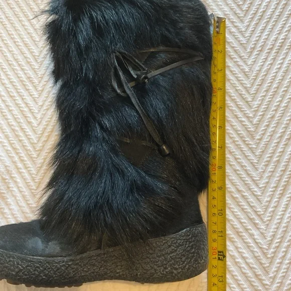 Oscar Sport Vera Gomma Black Winter Boots Italy - Picture 15 of 16